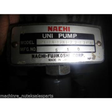 Nachi Ireland  Piston Pump PVS-1B-19N1-2408F_UPV-1A-19N1-22-4-2408F_LTIS70-NR