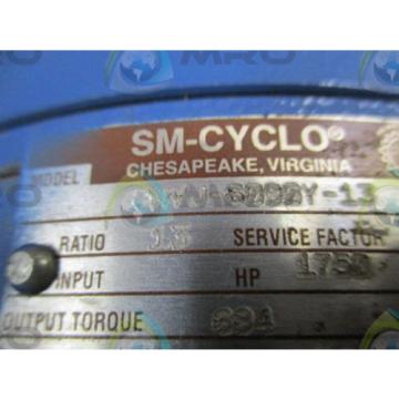 SUMITOMO SM-CYCLO CNVJ-6090Y-13 GEAR REDUCER USED