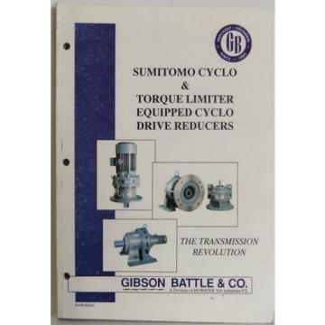 Transmission sumitomo cyclo motor drive reducers product manual spec
