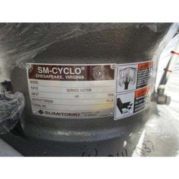 Sumitomo sm cyclo reducer CVJS6190DAY with oil pump