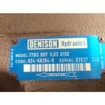 DENISON T7BS-B07-1L03-A100 MOTOR Origin NO BOX