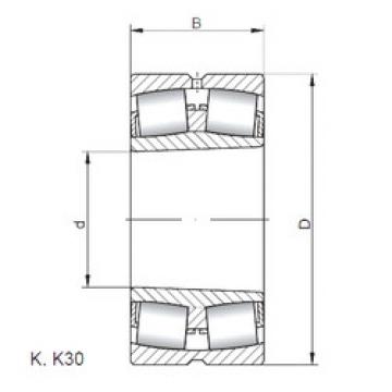 Bearing 239/750 KW33 ISO