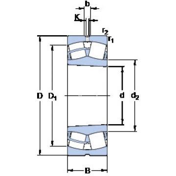 Bearing 23940 CCK/W33 SKF