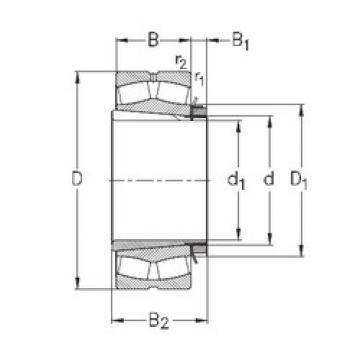 Bearing 239/750-K-MB-W33+OH39/750-H NKE