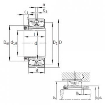 Bearing 239/800-B-K-MB+H39/800 FAG