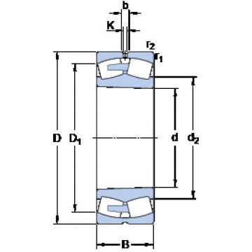 Bearing 239/710 CAK/W33 SKF