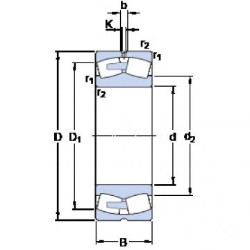 Bearing 240/1000 CAF/W33 SKF