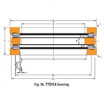 Bearing Thrust race single T1080fa