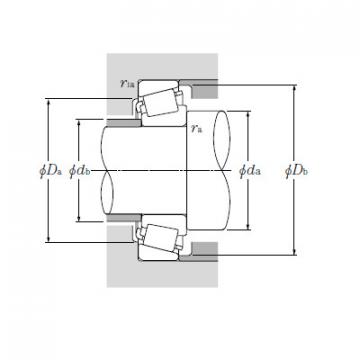 Bearings Single Row Tapered Roller T-EE134102/134143