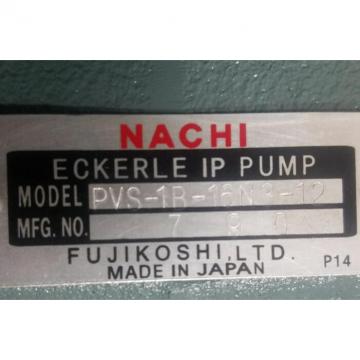 NACHI PVS-1B-16N3Q1-12 Variable Volume Piston Pumps