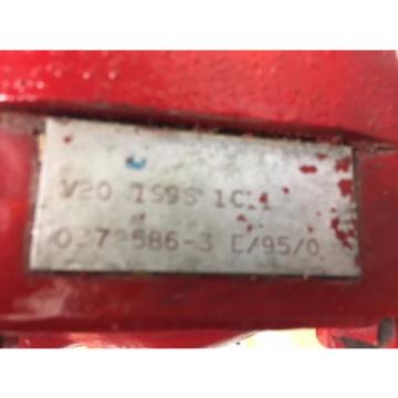 Vickers Laos  Eaton V20 1S9S1C11, Hydraulic Vane Pump, 181in³/r Displacement, 198gpm