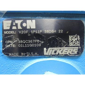 Origin Guinea  EATON VICKERS POWER STEERING PUMP # V20F-1P11P-38D6H-22