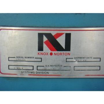 1hp Liberia  300psi Knox/norton hydraulic power supply VICKERS V101P5P1020 GE 5KC47UG694