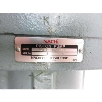 NACHI Ascension  PVS-2B-35N3-E13 HYDRAULIC PISTON PUMP D518527