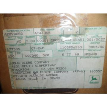 NEW   Genuine OEM John Deere Part Cross and Bearing Assembly AT44365 Original import
