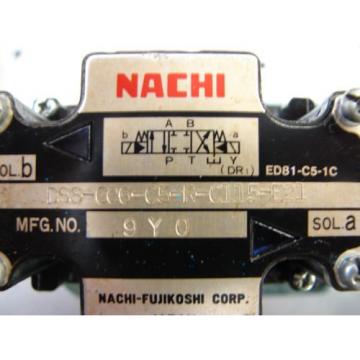 Nachi Egypt  D08 4 Way hydraulic Solenoid Valve DSS-G06-C5-R-C115-E21 vickers parker