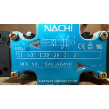 Nachi Portugal  SL-G01-E3X-GR-C1-31, Hydraulic Solenoid Valve origin old stock