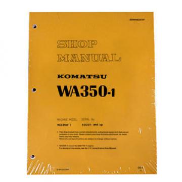 Komatsu Brazil  WA350-1 Wheel Loader Service Repair Manual