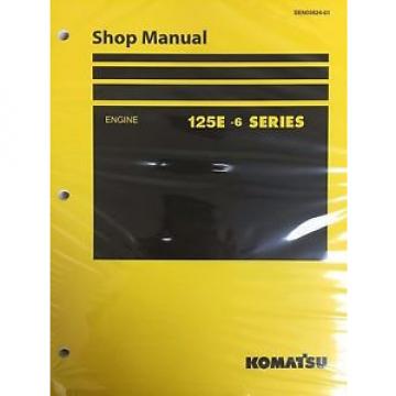 Komatsu Haiti  125E -6 Series Engine Factory Shop Service Repair Manual