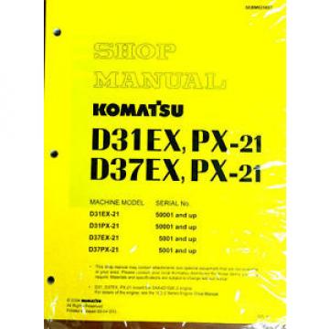 Komatsu Oman  D31EX-21,D31PX,D37EX,D37PX Dozer Bulldozer Shop Repair Service Manual