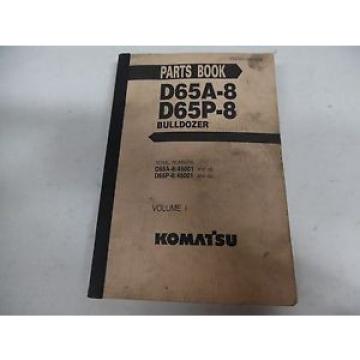 Komatsu Haiti  D65A-8 and D65P-8 Bulldozer Parts Manual