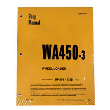 Komatsu Suriname  WA450-3 Wheel Loader Service Repair Manual #1