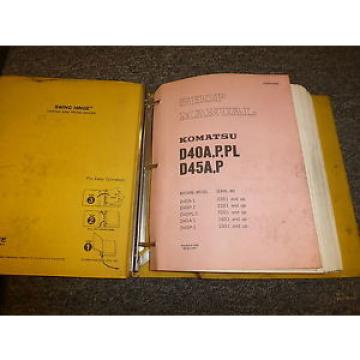 Komatsu Belarus  D40A-1 D40P-1 D40PL-1 Bulldozer Dozer Shovel Shop Service Repair Manual