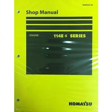 Komatsu Laos  114E-5 Series Engine Factory Shop Service Repair Manual