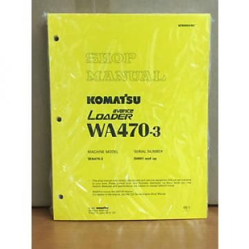 Komatsu Brazil  WA470-3 Avance Wheel Loader Shop Service Repair Manual