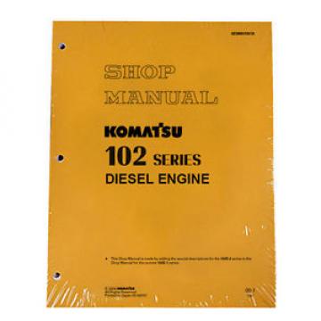 Komatsu Costa Rica  Engines 6D102E-1 &amp; 2 102 Series Service Manual