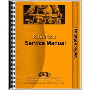 New Solomon Is  Komatsu D21A-6 Bulldozer Chassis Service Manual