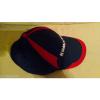 Komatsu Burma  Hat Baseball Ball Cap Blue Red White Adjustable Metal Buckle Cotton VGC