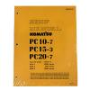 Komatsu Bahamas  Service PC10-7, PC15-3, PC20-7 Shop Printed Manual NEW