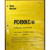 Komatsu Slovenia  PC490LC-10 Hydraulic Excavator Shop Repair Service Manual