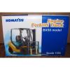 KOMATSU Ethiopia  BX50 Engine Fork Lift Truck Toy 1/24 Die Cast Metal Collectible  HTF