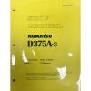 Komatsu Solomon Is  D375A-3 Service Repair Workshop Printed Manual