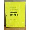 Komatsu Liechtenstein  WA70-1 Wheel Loader Shop Service Repair Manual