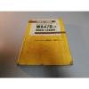 Komatsu Niger  WA470-1 Wheel Loader Parts Book Catalog Manual # 10001 &amp; UP PEPBU4210101
