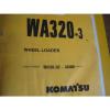 Komatsu Andorra  WA320-3 3LE Wheel Loader Tractor Parts Book Manual BEPBW19070 Used