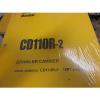 Komatsu United States of America  CD110R-2 Crawler Carrier Shop Manual s/n 1501 &amp; Up
