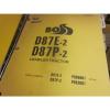 Komatsu Rep.  D87E-2 D87P-2 Bulldozer Repair Shop Manual