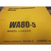 Komatsu Solomon Is  WA80-5 Wheel Loader Operation &amp; Maintenance Manual