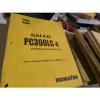KOMATSU Egypt  PC300LC-8 HYDRAULIC EXCAVATOR PARTS BOOK / MANUAL S/N A90001 &amp; UP #1 small image
