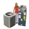 DAIKIN GOODMAN Commercial Heat Pump Condenser 3 Ton 208-230V with Air Handler #1 small image
