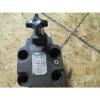 VICKERS Netheriands  HYDRAULIC RELIEF VALVE F  CG 10 CV 30 , 500  -  2000 PSI  63375 H06S NOS