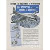 1946 Andorra  Vickers Aviation Hydraulic Ad Chicago amp; Southern Douglas DC-4 Dixieliner #1 small image