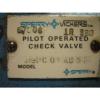 Vickers Andorra  DGPC-01-AB-51 Pilot Operated Check Valve #2 small image