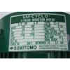 Sumitomo SM-Cyclo 3ph induction motor  1/2HP 230/460V 21A 1740RPM CNVM054085YA1 #5 small image