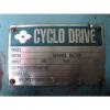 SUMITOMO CYCLO DRIVE CHHM-4190DB 2537:1 RATIO 075KW 1750RPM