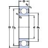 Ball Bearings 6311-2Z/VA201 SKF #1 small image